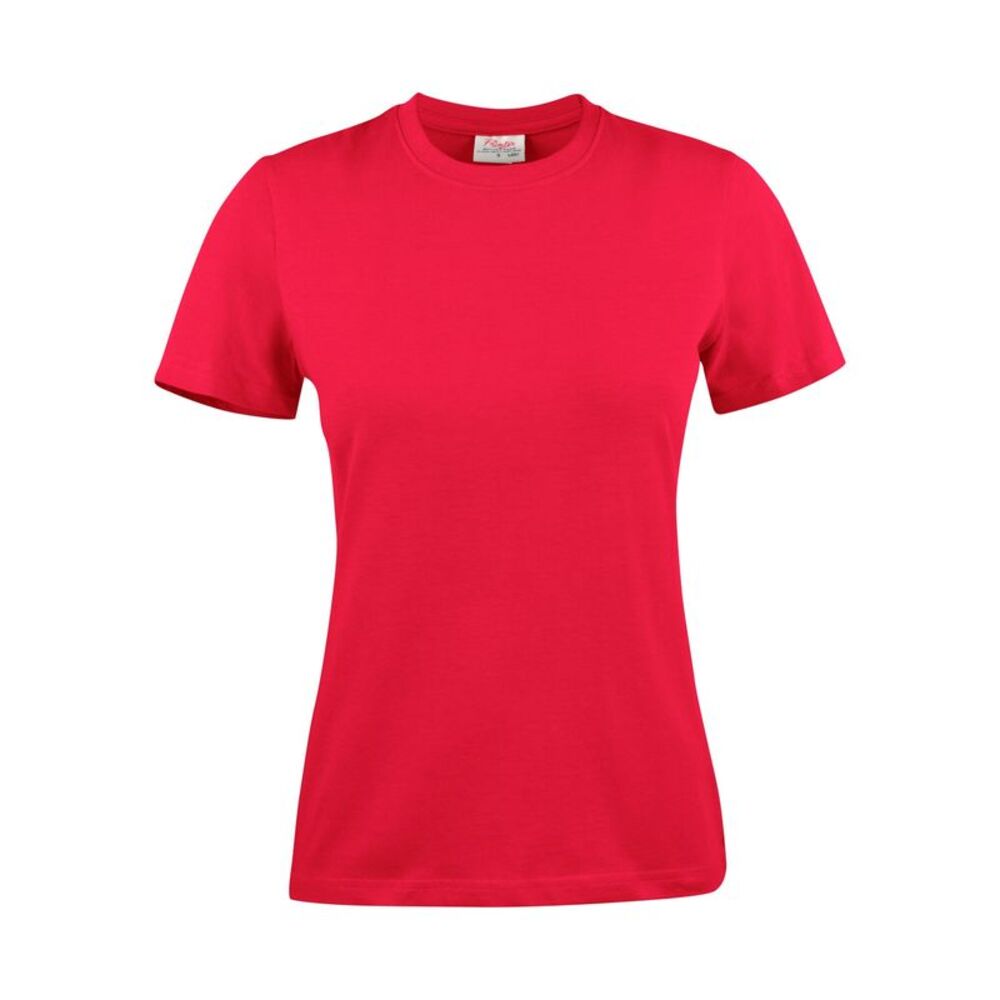 Printer Womens/Ladies Light T-Shirt / Red